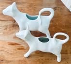 2x Cow creamer Koe Melkkannetje Boerderij servies, Overige typen, Ophalen of Verzenden, Zo goed als nieuw, Overige stijlen