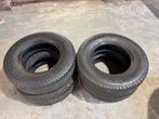 4x Michelin Agilis M+S 225/75 R16 CP (Geschikt voor camper), Ophalen, Gebruikt, 16 inch, Band(en)