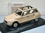 Citroen Dyane 6 open of dicht dak 1983 beige Norev 1:18, Hobby en Vrije tijd, Modelauto's | 1:18, Ophalen of Verzenden, Nieuw