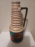 Vintage Keramische Vaas met oor, Antiek en Kunst, Antiek | Keramiek en Aardewerk, Ophalen of Verzenden