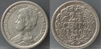 Mooi zilveren kwartje 1918 - 25 cent 1918 - Wilhelmina, Zilver, Koningin Wilhelmina, Losse munt, 25 cent