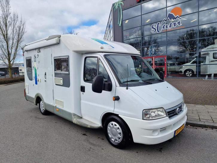 Knaus Sun Ti 605 LF Automaat airco, Caravans en Kamperen, Campers, Half-integraal, Knaus, Diesel, Automaat, L-zit, 6 tot 7 meter