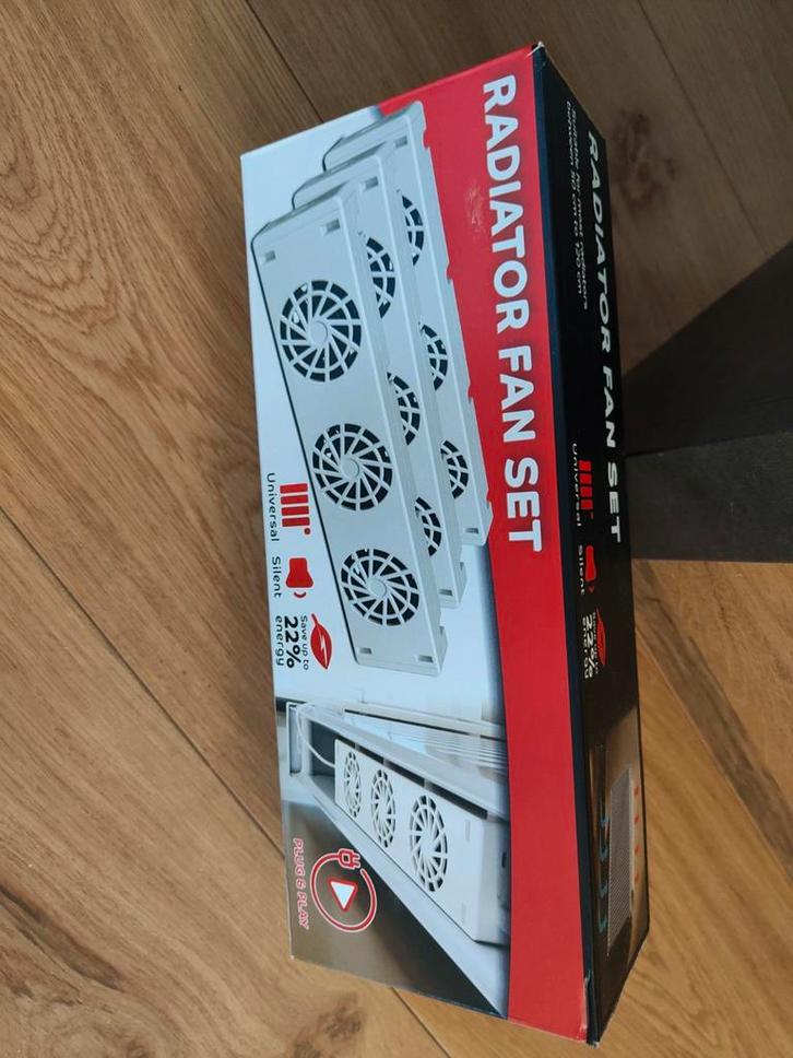 Ventilatoren radiatoren set 3 stuks in doos, Huis en Inrichting, Kachels, Nieuw, Overige soorten, Elektrisch, Ophalen of Verzenden