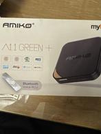Amiko a11 green + iptv, Audio, Tv en Foto, Mediaspelers, Ophalen, Zo goed als nieuw, USB 2, Minder dan 500 GB