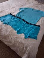 T-shirt en 2 boxer XL, Ophalen of Verzenden, Blauw, Boxer