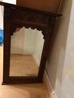 mooie antieke bewerkte spiegel brocante landelijk, Minder dan 50 cm, Gebruikt, Ophalen of Verzenden, Minder dan 100 cm