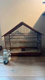 Houten vogelkooi, Ophalen, Gebruikt, Hout, Vogelkooi