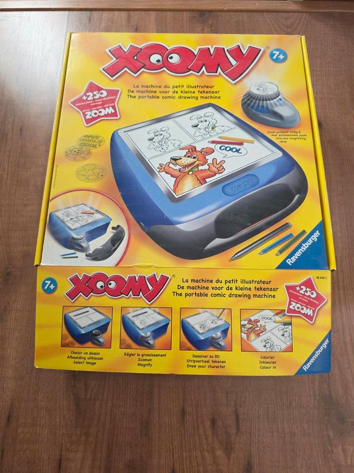 Xoomy Tekenmachine - Zo goed als nieuw!, Kinderen en Baby's, Speelgoed | Educatief en Creatief, Zo goed als nieuw, Knutselen, Ontdekken