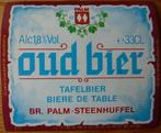 Bieretiket Palm Oud Bier tafelbier, Verzamelen, Biermerken, Verzenden, Nieuw, Overige typen, Palm
