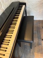 Fazley DP-320-BK met extra breed bankje, Muziek en Instrumenten, Piano's, Ophalen, Zo goed als nieuw, Zwart