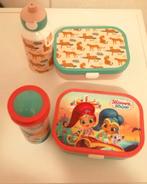 2x lunchboxen / broodtrommels met drinkfles, Ophalen of Verzenden