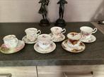 6 engelse kop en schotels, Antiek en Kunst, Antiek | Servies compleet, Ophalen