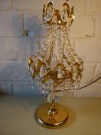 vintage tafellamp Recency Hollywood 70er, Ophalen, Regency Hollywood, Zo goed als nieuw, Glas