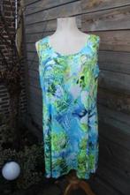 Jurk groen/ blauw Victor mt 3XL Vaste prijs AANBIEDING, Kleding | Dames, Blauw, Maat 46/48 (XL) of groter, Ophalen of Verzenden