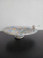 Grote Glazen Design Fruitschaal., Ophalen of Verzenden, Zo goed als nieuw, Rond, Glas