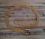 Vintage goudkleurige riem, maat 80, Minder dan 3 cm, Nieuw, Ophalen of Verzenden, Overige kleuren