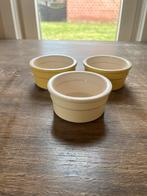 Set van 3 keramieken potjes, Ophalen, Zo goed als nieuw, Overige materialen, Pot, Bus of Blik