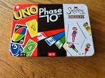 UNO + Phase 10 + Snappy Dressers - compleet, Hobby en Vrije tijd, Gezelschapsspellen | Kaartspellen, Een of twee spelers, Ophalen of Verzenden
