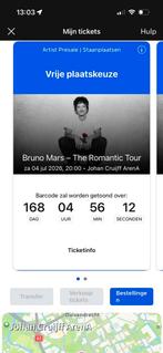 Bruno mars tickets 4 juli, Tickets en Kaartjes, Twee personen, Juli