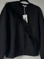 Nieuw Shoeby veren sweater trui zwart M/L, Kleding | Dames, Truien en Vesten, Maat 38/40 (M), Verzenden, Zwart, Nieuw