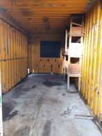 2 opslagcontainers 20ft / 6meter met slede voor kabel, Zakelijke goederen, Machines en Bouw | Keten en Containers, Ophalen of Verzenden