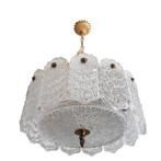 Geweldige vintage design Hollywood regency kristal hanglamp, Huis en Inrichting, Lampen | Hanglampen, Ophalen, Gebruikt, Glas