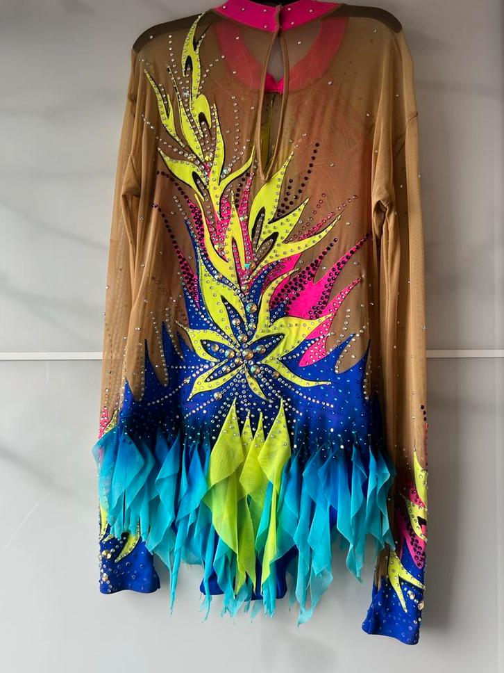 Turnpakje Ritmische Gymnastiek, Kleding | Dames, Carnavalskleding en Feestkleding, Zo goed als nieuw, Kleding, Overige thema's