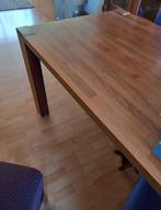 Eettafel. Zware kwaliteit hout, Huis en Inrichting, Tafels | Eettafels, Ophalen, 50 tot 100 cm, Zo goed als nieuw, 150 tot 200 cm
