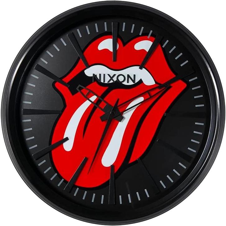 Voor de echte fan Wandklok Nixon van Rolling Stones Sentry, Huis en Inrichting, Woonaccessoires | Klokken, Nieuw, Ophalen of Verzenden
