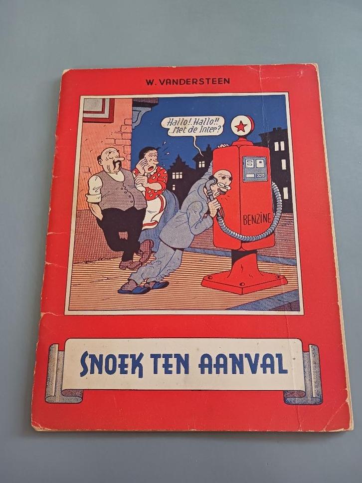 Snoek ten Aanval, 2de druk uit '51, goede staat, Boeken, Stripboeken, Gelezen, Eén stripboek, Ophalen of Verzenden