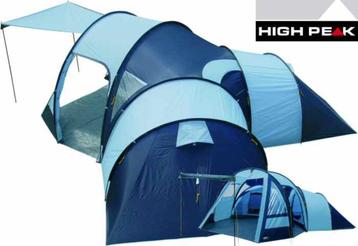 Tunneltenten 6 pers. €. 300,00 Galaxy en 6 pers. Lindos € beschikbaar voor biedingen