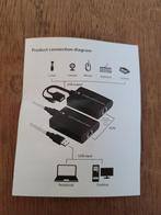 USB 60M Network extender Cat 5e/6, Ophalen of Verzenden, Nieuw