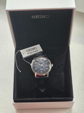 Seiko Presage 38mm ''Manhatten / Old Clock'' Blauw SRPE43J1 beschikbaar voor biedingen
