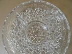 Kristallen schaal tapas schaal hapjesschaal 15cm vintage, Ophalen of Verzenden