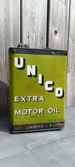 Zeer zeldzaam UNICO motor oil blik, Ophalen of Verzenden, Zo goed als nieuw, Overige, Overige merken