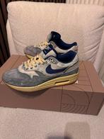 Nike air max 1 dirty denim custom maat 44, Ophalen of Verzenden, Zo goed als nieuw, Blauw