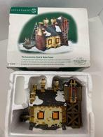 Department 56 The locomotive shed and water tower, Verzenden, Gebruikt