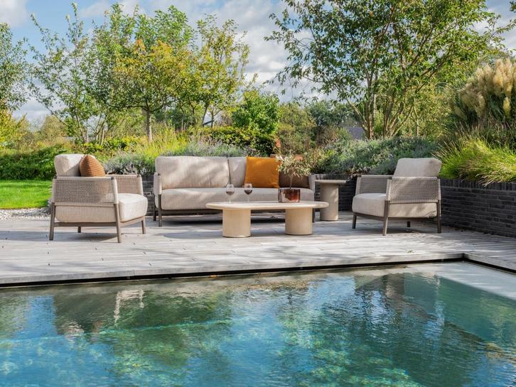 4 Seasons Outdoor Savanne loungeset terre 4SO, Tuin en Terras, Tuinmeubel-accessoires, Nieuw, Ophalen of Verzenden