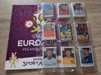 Groot lot panini Euro 2012 voetbalplaatjes EK 12, Ophalen of Verzenden, Zo goed als nieuw, Meerdere stickers