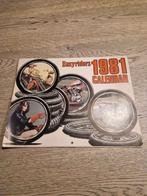 Easyriders 1981 calendar kalender, Ophalen of Verzenden, Zo goed als nieuw, Motoren