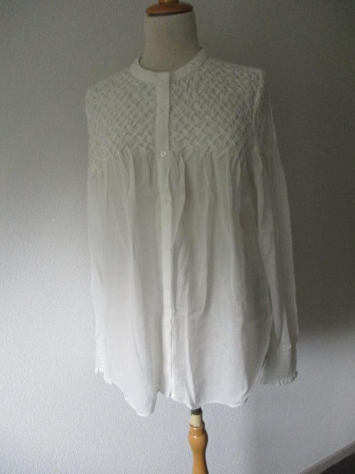 NIEUWE blouse van Gustav maat 38, Kleding | Dames, Blouses en Tunieken, Nieuw, Maat 38/40 (M), Wit, Ophalen of Verzenden