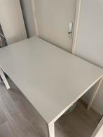 Gebruikte witte IKEA Meltorp tafel, Huis en Inrichting, Tafels | Eettafels, Ophalen, Kunststof, Gebruikt, 100 tot 150 cm