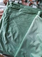 mooie fluweel zachte mint groene kussenhoezen 45 bij 45, Ophalen of Verzenden, Nieuw, Groen, Vierkant