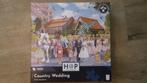 HOP/House of Puzzels: Country Wedding (1000 stukjes), Ophalen of Verzenden, 500 t/m 1500 stukjes, Zo goed als nieuw, Legpuzzel