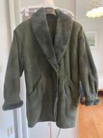 Lammy coat, echt lamsleer, bont gevoerd, Ophalen of Verzenden, Zo goed als nieuw, Maat 42/44 (L), Groen