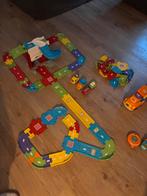 Toettoet auto baan incl oplegger, bestuurbare auto,brandweer, Ophalen of Verzenden, Zo goed als nieuw