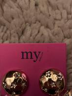 Hartjes oorbellen van my jewellery, Ophalen of Verzenden, Nieuw, Goud, Overige materialen