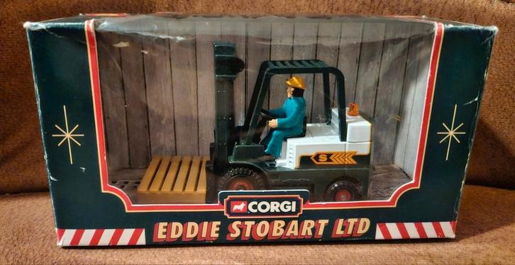 Corgi classics limited Eddie Stobart LTD forklifttruck(2000), Hobby en Vrije tijd, Modelauto's | 1:43, Zo goed als nieuw, Overige typen