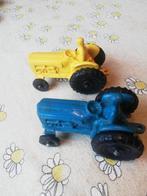 Vinyl tractor geel of blauw, Tomte samen :, Hobby en Vrije tijd, Modelauto's | 1:43, Ophalen of Verzenden, Tomte