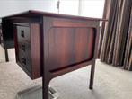Deens design palissander bureau origineel jaren 70, Ophalen, Gebruikt, Bureau